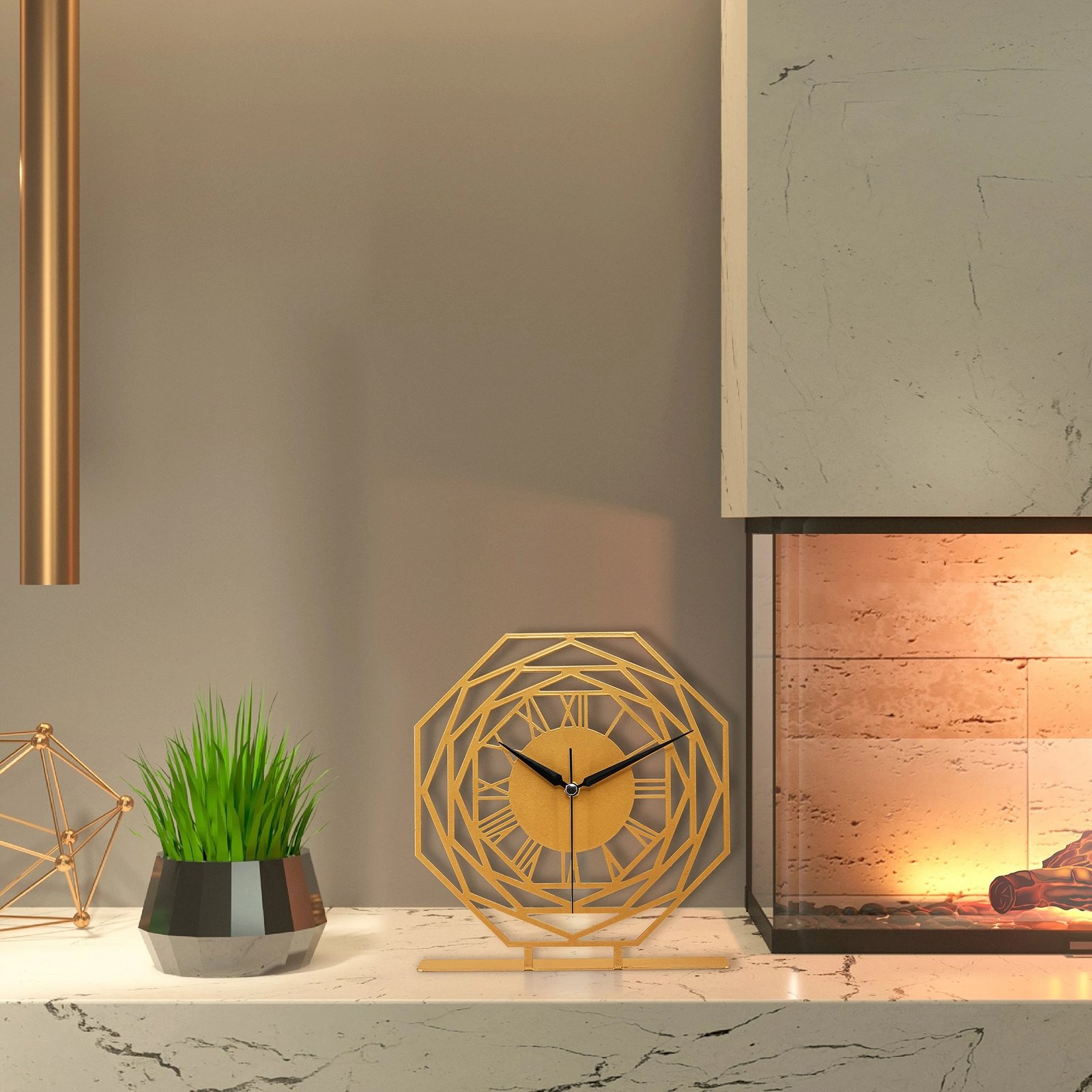 Orë dekorative Aberto Design, Repido, ngjyrë ari