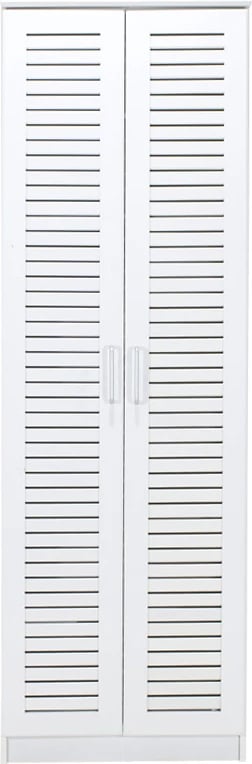 Dollap këpucësh Sante 21 palë ngjyrë e bardhë e errët 60x37x183cm