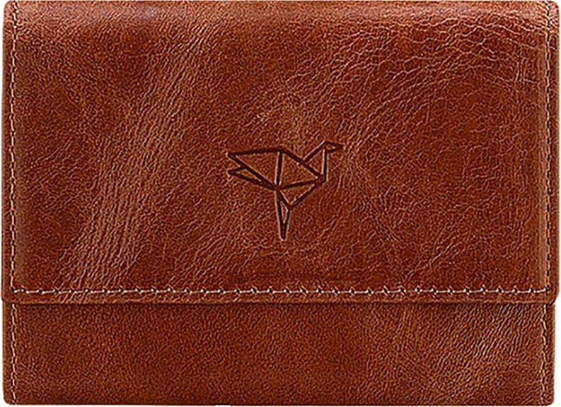 Portofol unisex Zoozie Bags, ngjyrë tan, Cuba