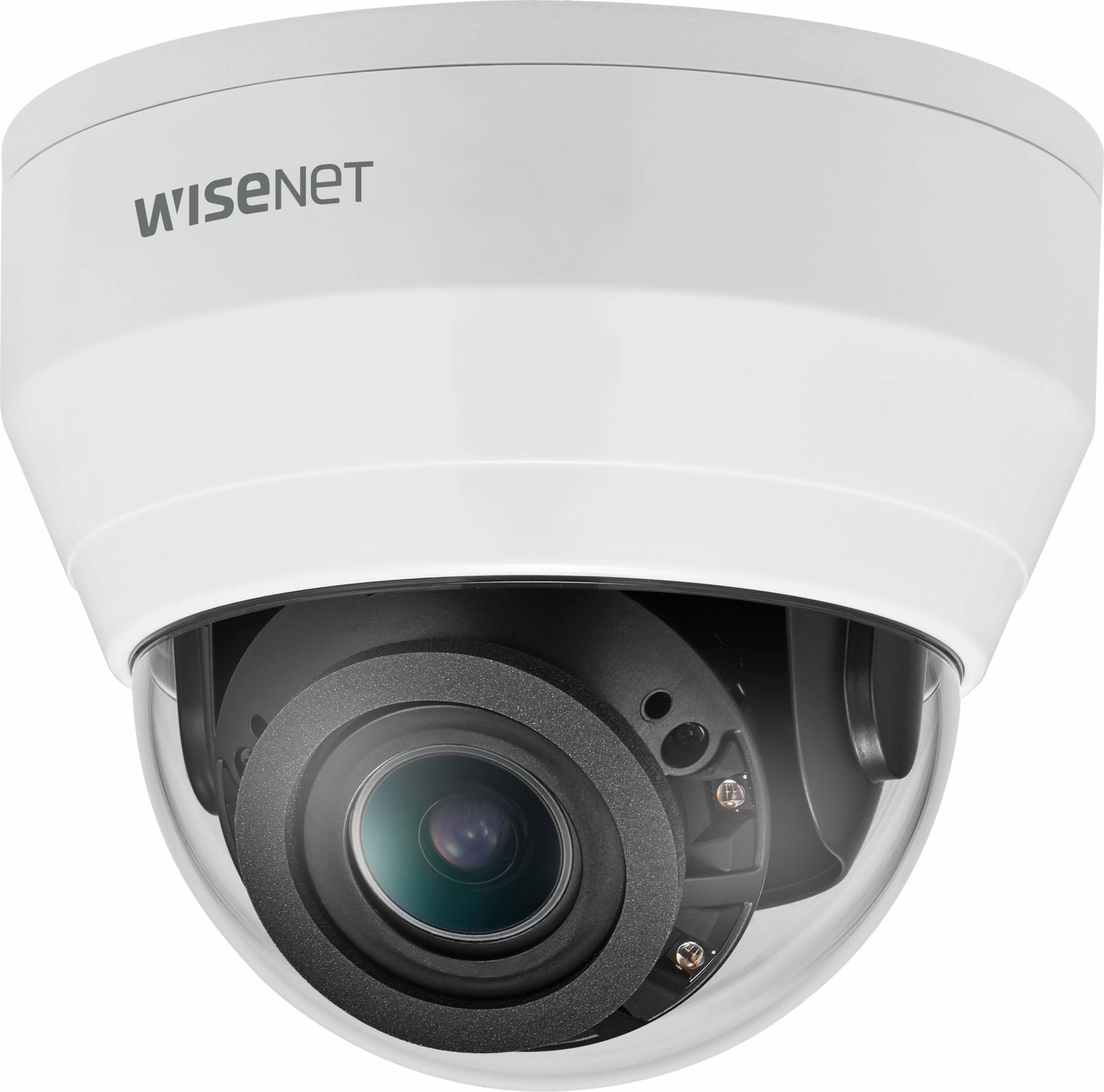 Kamerë sigurie IP Hanwha Wisenet QND-8080R, 5MP, dome, PoE, e bardhë