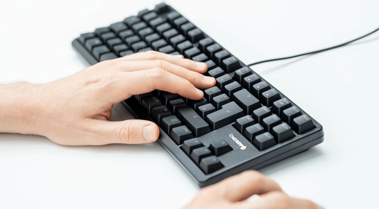 Tastierë Cherry G80-3000N RGB TKL, franceze, e zezë