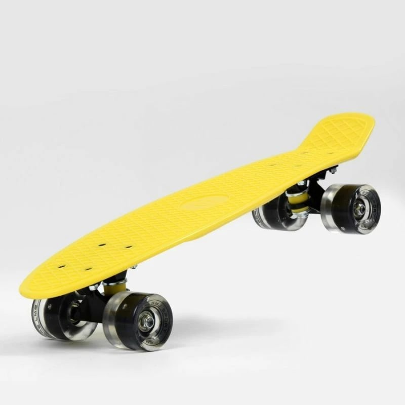 Skateboard SMJ për të gjithë, ngjyrë e verdhë