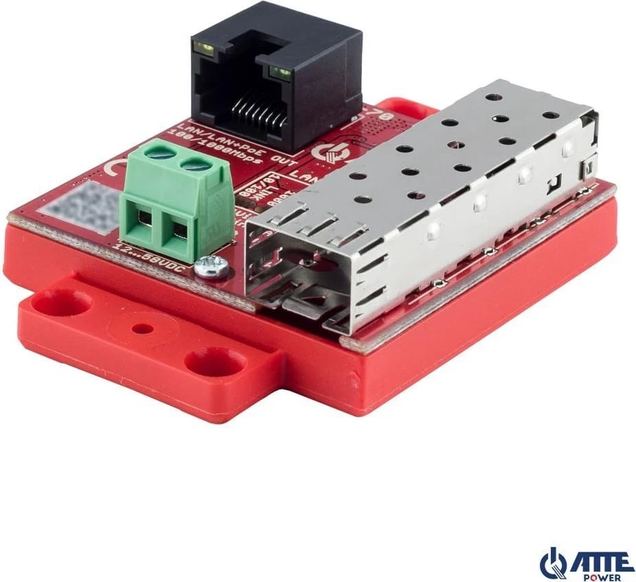 Konvertues media Gigabit ATTE xFIBER-2-70, PoE OUT