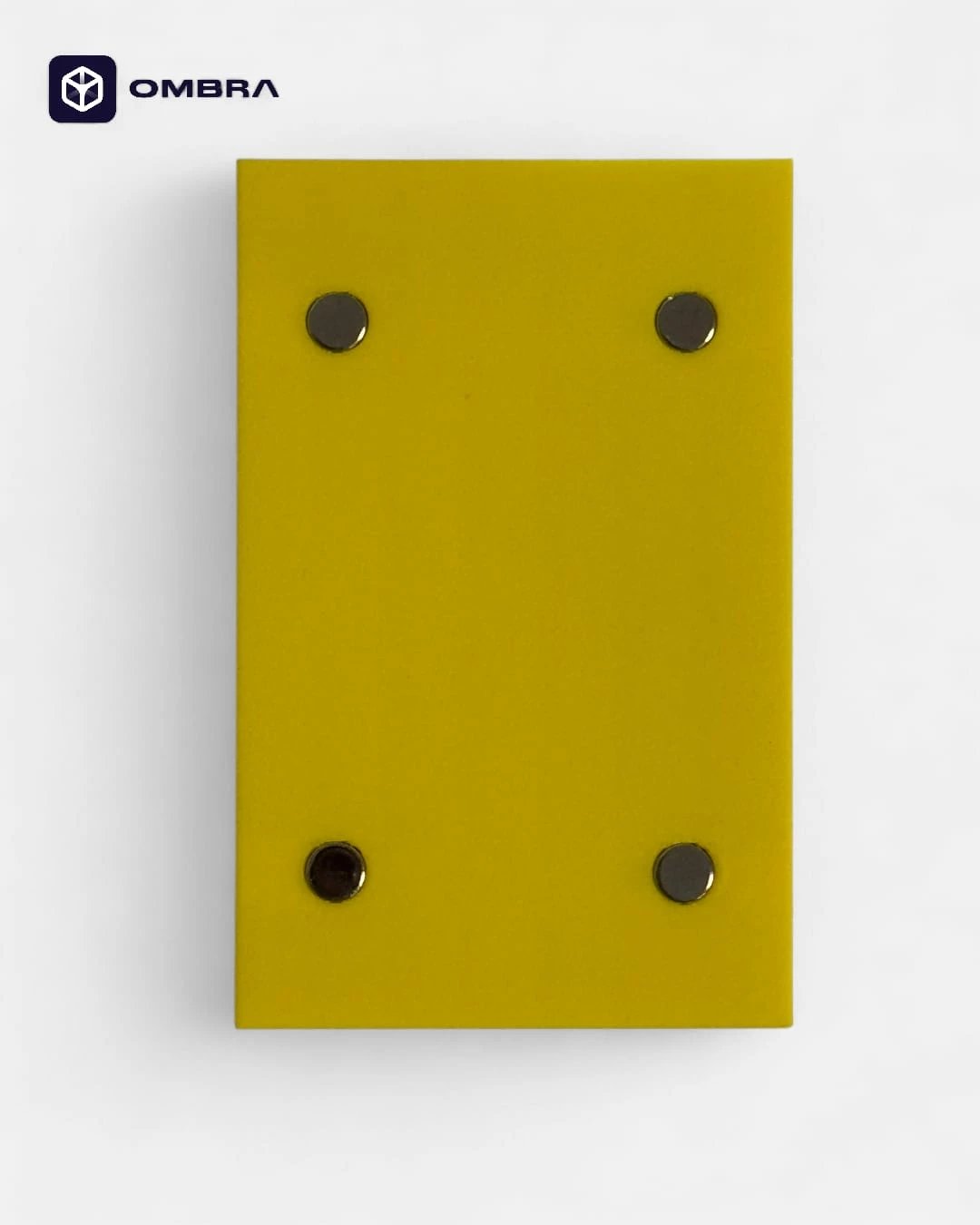 Polaroid Fridge Magnet (Magnetic Photo Frame) -  verdhe