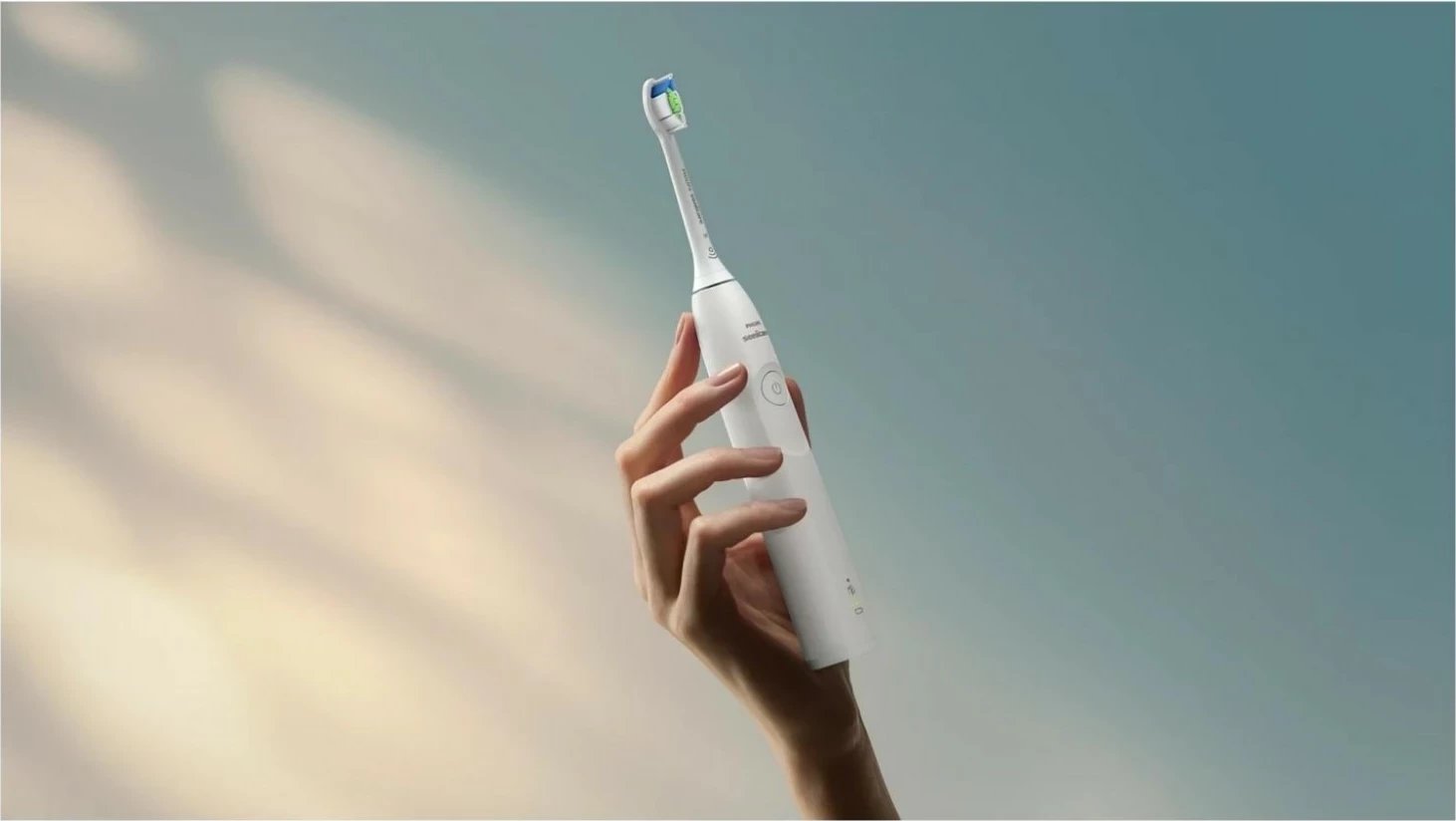 Furçë dhëmbësh sonike Philips Sonicare 5300 HX7109/01, 2 doreza, 2 koka, 2 kuti udhëtimi, e bardhë e zezë