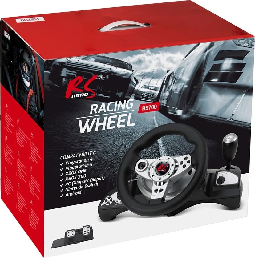 Timon & pedale NanoRS RS700 Timon & pedale NanoRS RS700