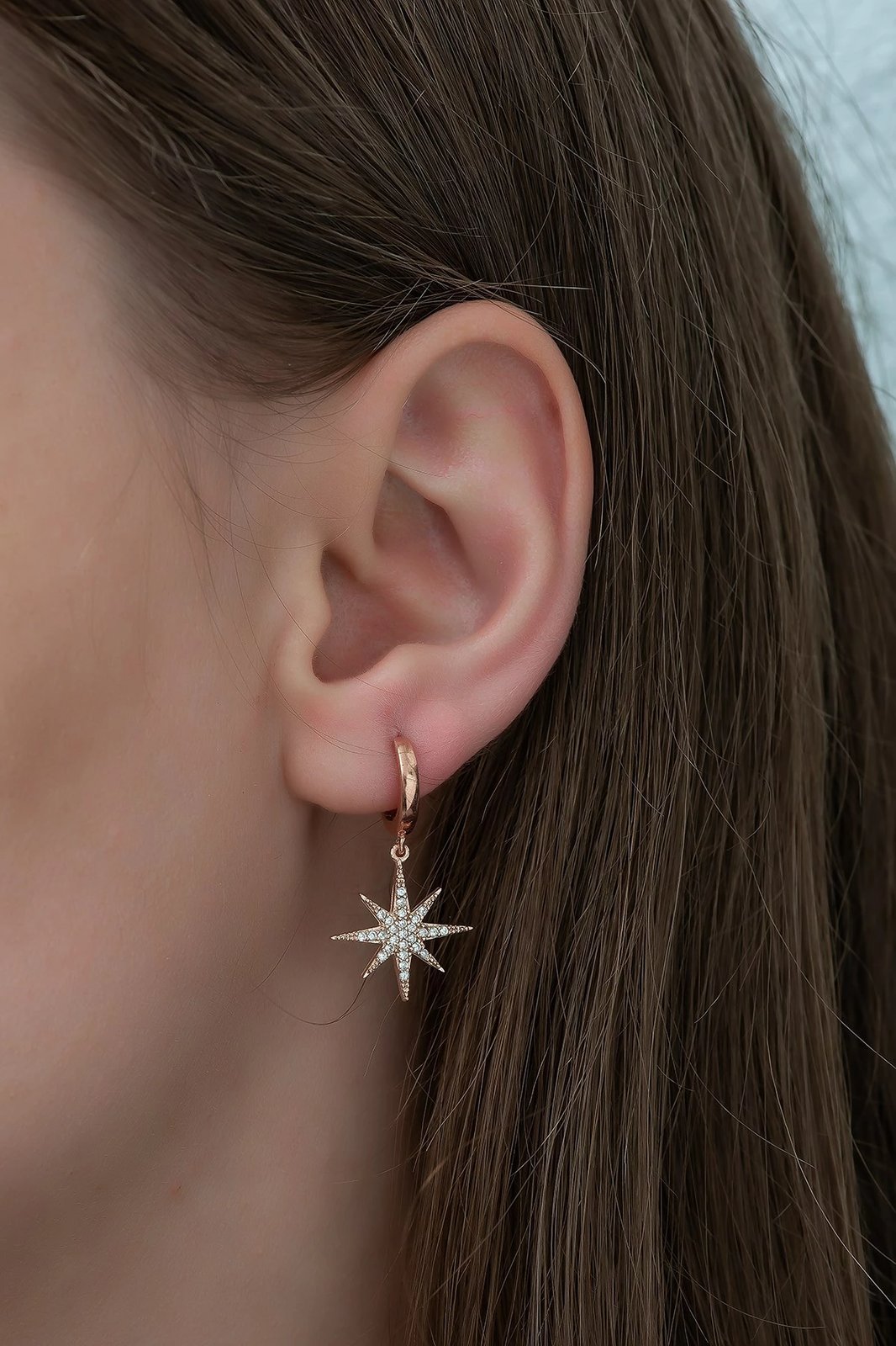 Vath argjendi Jumeon, ngjyrë rozë ari dhe e bardhë, TRDYL925