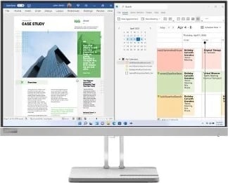 Monitor Lenovo L25e-40, 25", VA, Full HD, 75 Hz, argjendtë
