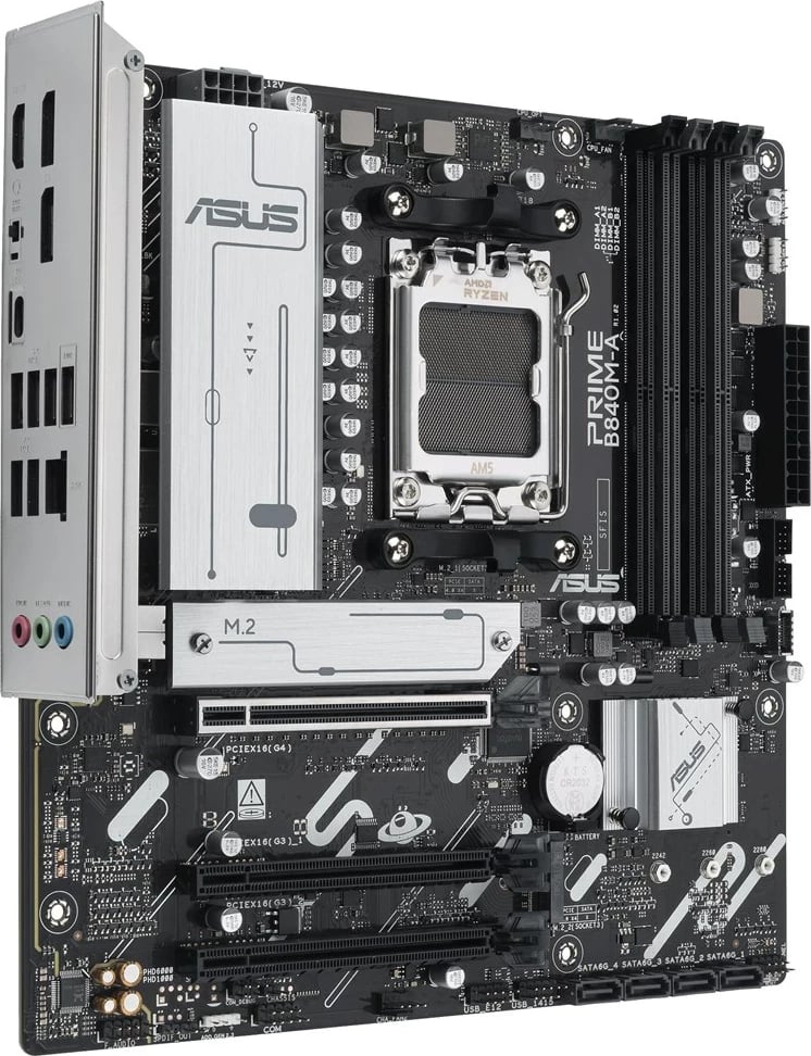 Pllakë amë ASUS PRIME B840M-A-CSM, Socket AM5, micro ATX, Gri
