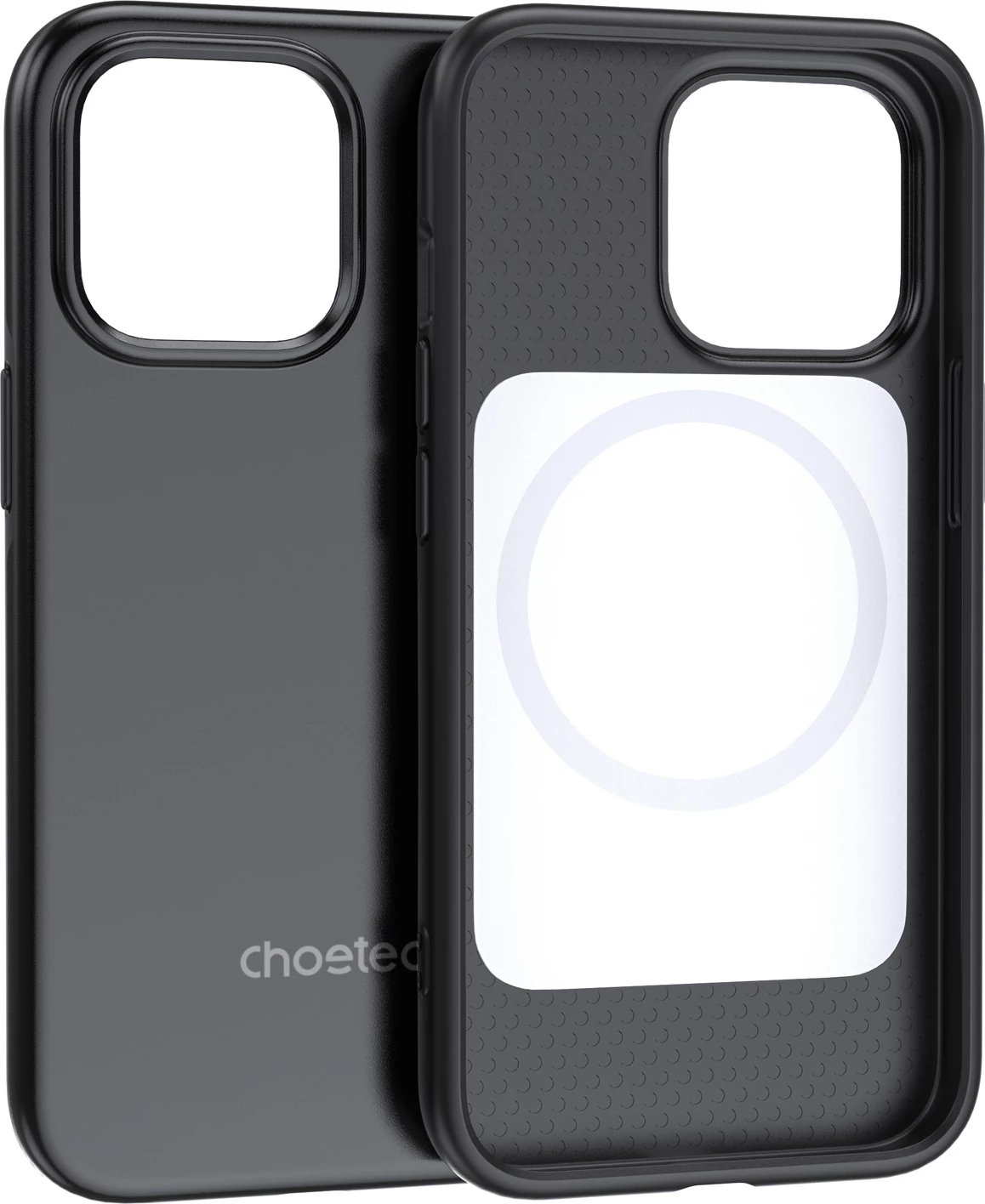 Mbështjellës Choetech PC0114-MFM-BK për iPhone 13 Pro Max, i zi, Made For MagSafe