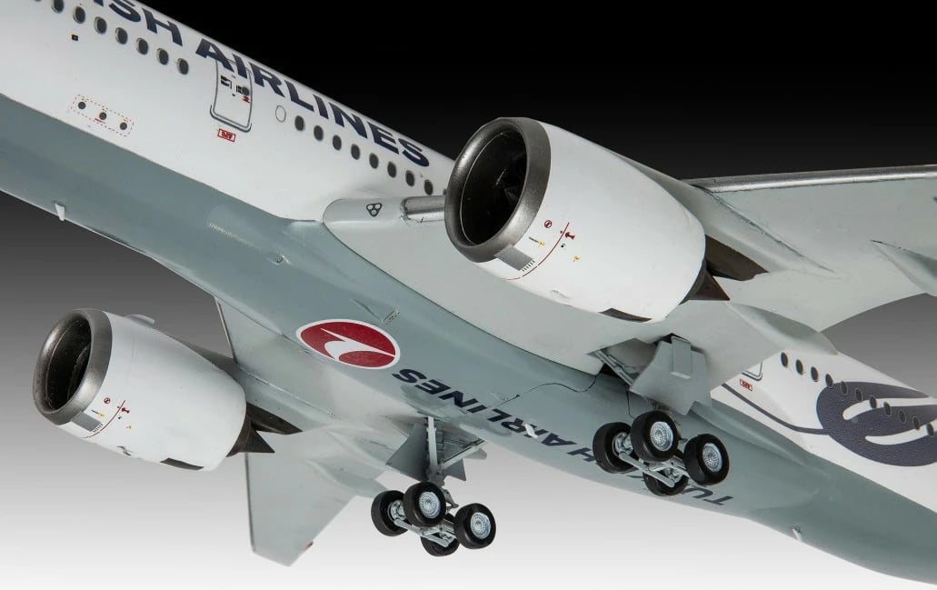 Model plastik avion Revell Airbus A350-900 Turkish Airlines, 1:144, 120 pjesë