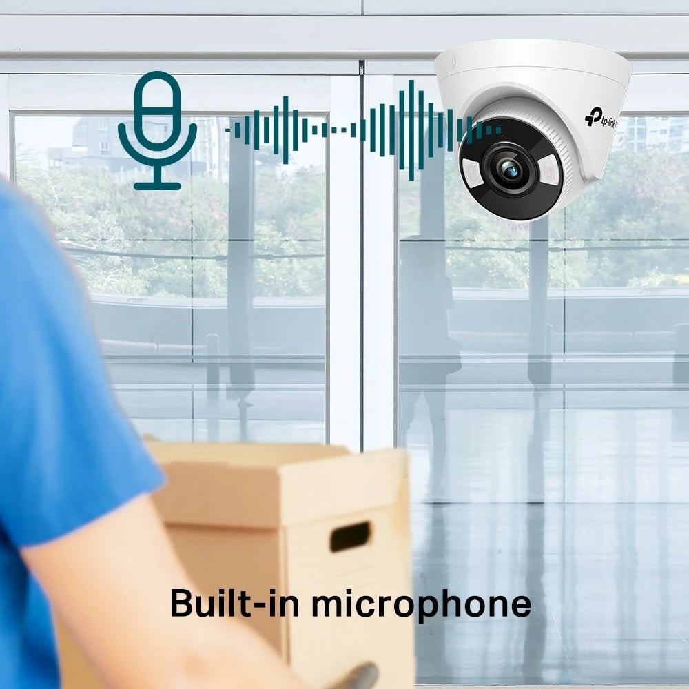 Kamerë IP TP-LINK VIGI C430, 3MP, Dome, 2.8mm, e bardhë