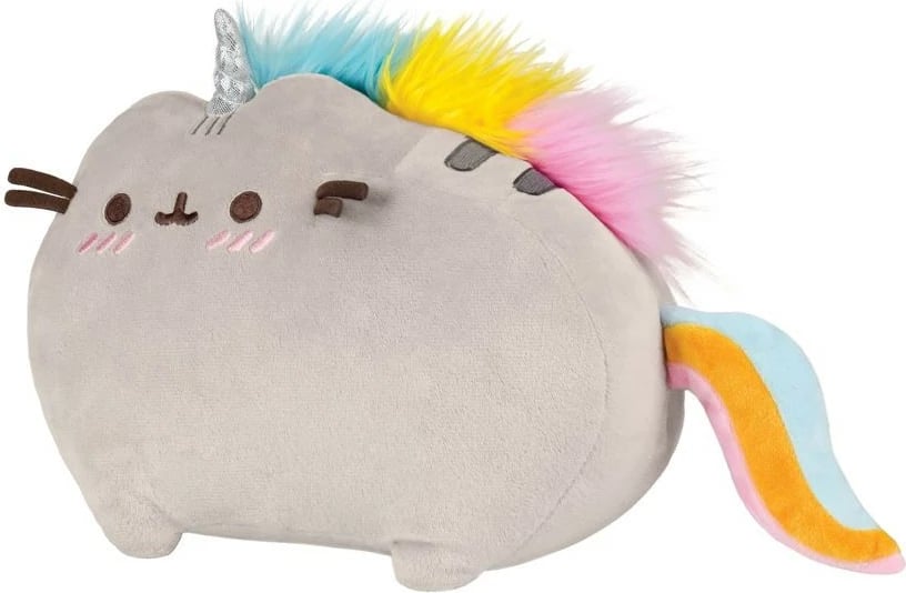 Lodër pelushi Pusheen Pusheenicorn Daffi P-236, 24 cm, shumëngjyrëshe