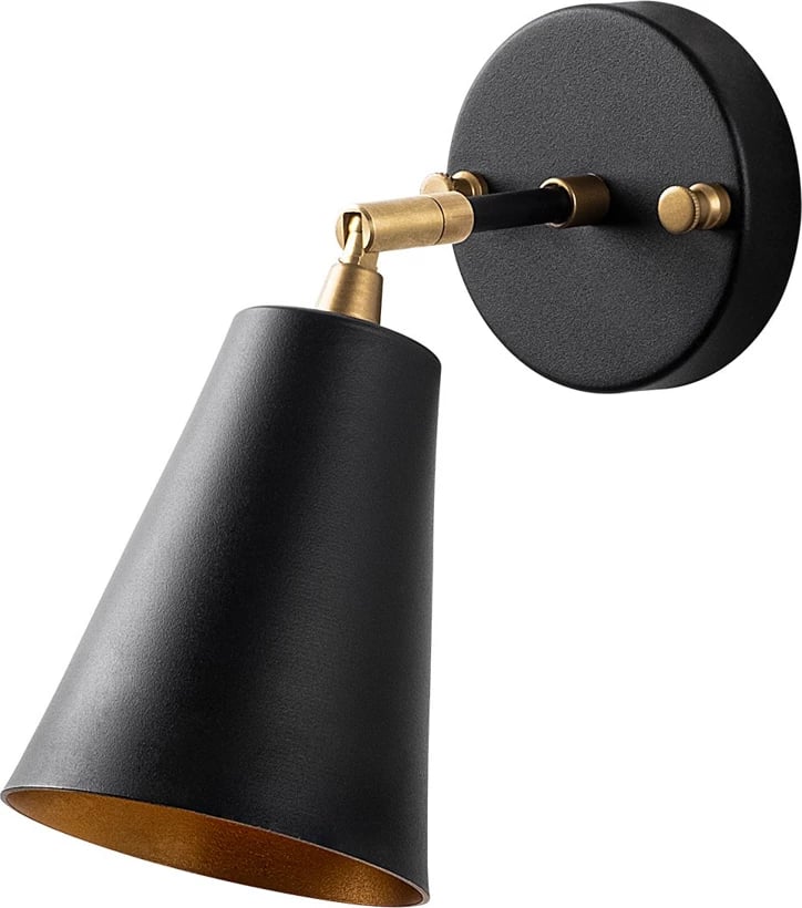 Llambë muri Opviq, Evander - 13191, e zezë dhe ari Llambë muri Opviq, Evander - 13191, e zezë dhe ari