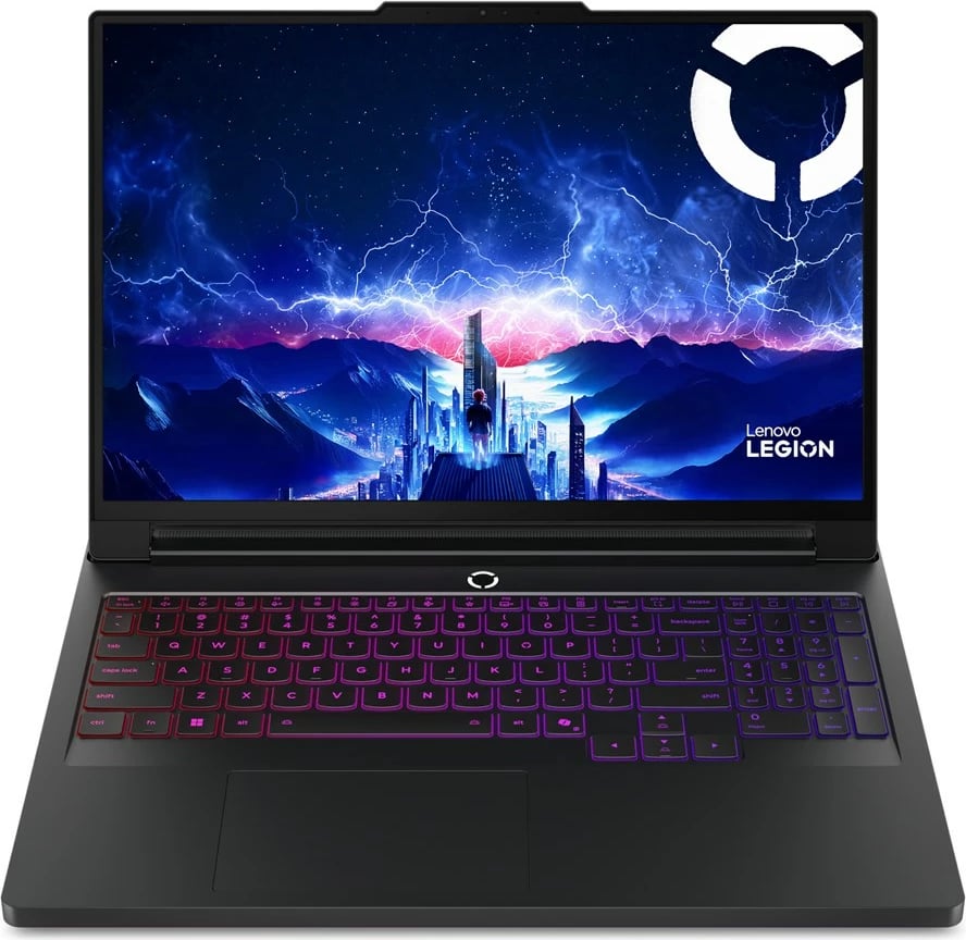 Laptop gaming Lenovo Legion Pro 7 16IAX10H, Intel Core Ultra 9 275HX, 64 GB RAM, 1 TB SSD, NVIDIA RTX 5070 Ti, 16", e zezë