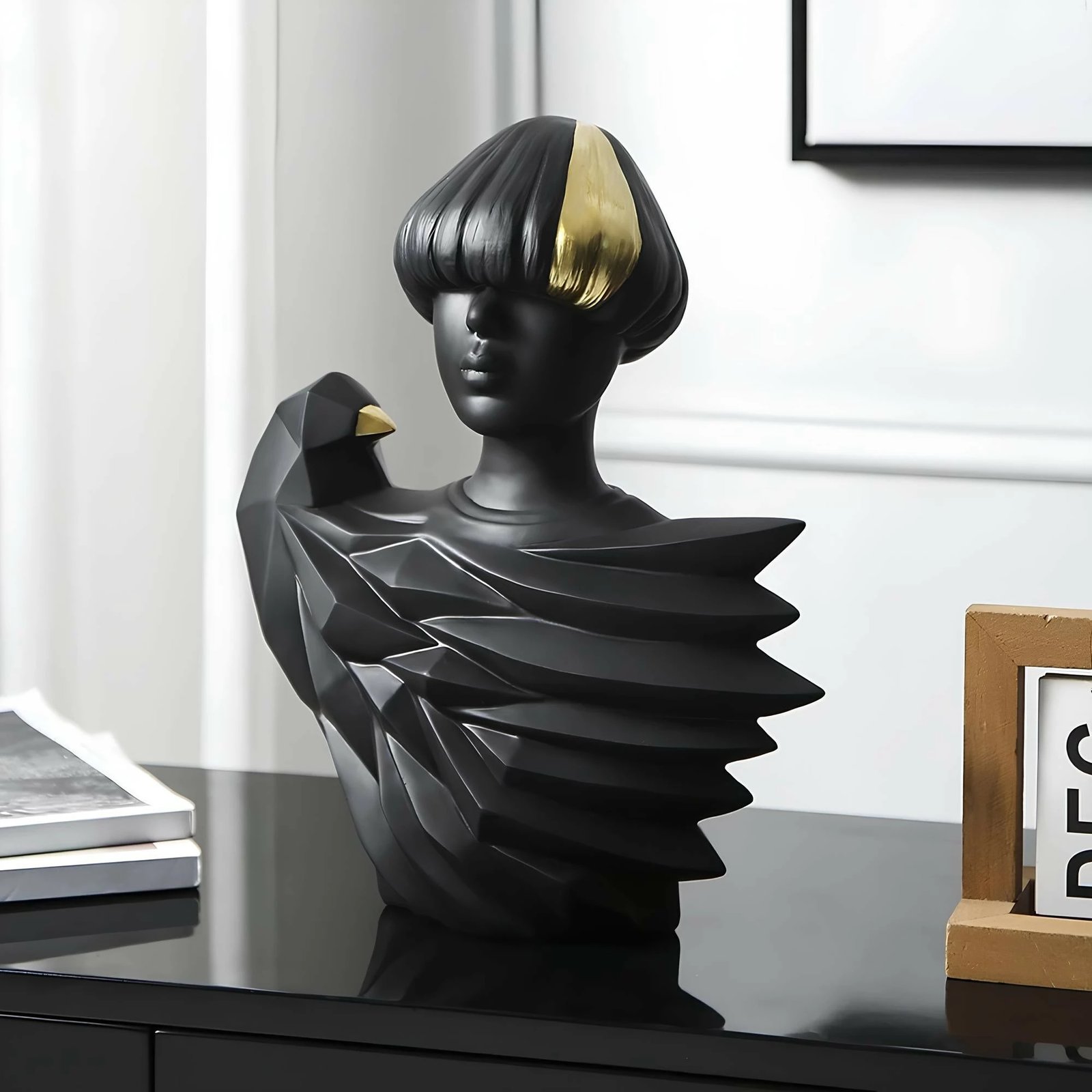 Objekt dekorativ Evila Originals, ngjyrë e zezë, CY0323 Objekt dekorativ Evila Originals, ngjyrë e zezë, CY0323