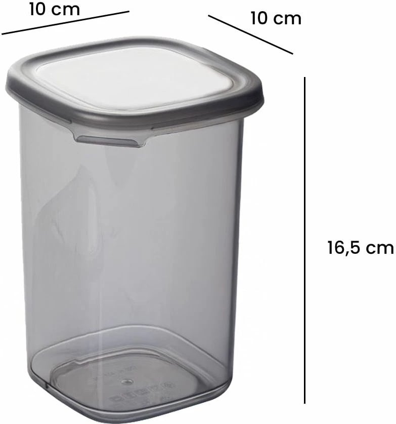 Set kuti për organizim (9 copë), ngjyrë antracit, BNMPEGYAS09-51217