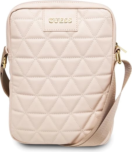Çantë tabletë Guess GUTB10QLPK 10", Quilted, Rozë