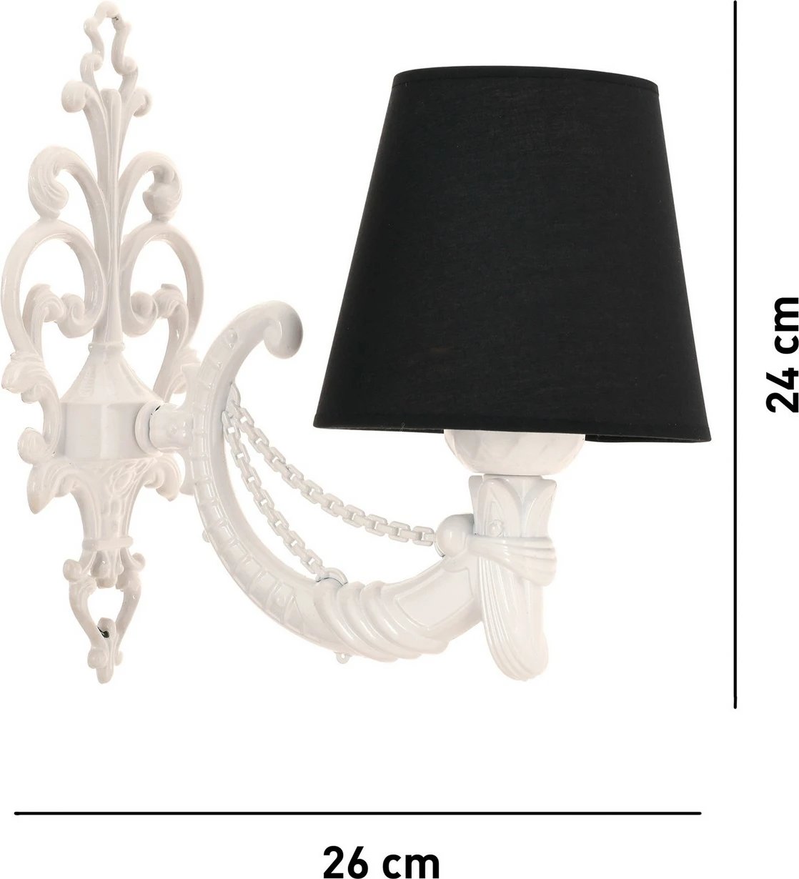 Llambë muri Opviq, Gloria, e zezë dhe e bardhë