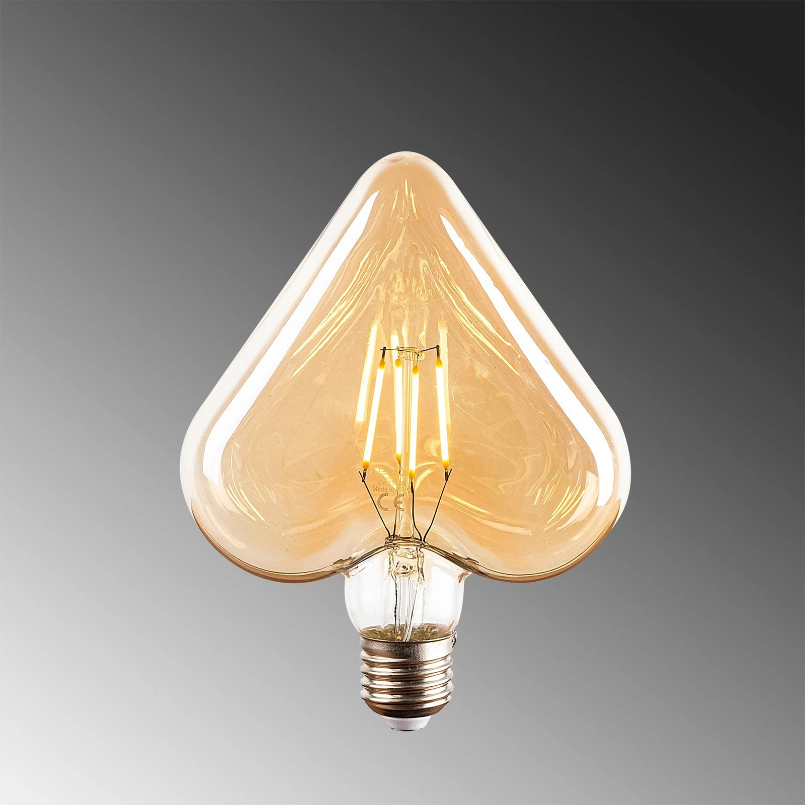 Llambë LED Opviq, OP - 032, ngjyrë kafe, 9.5x13.5cm