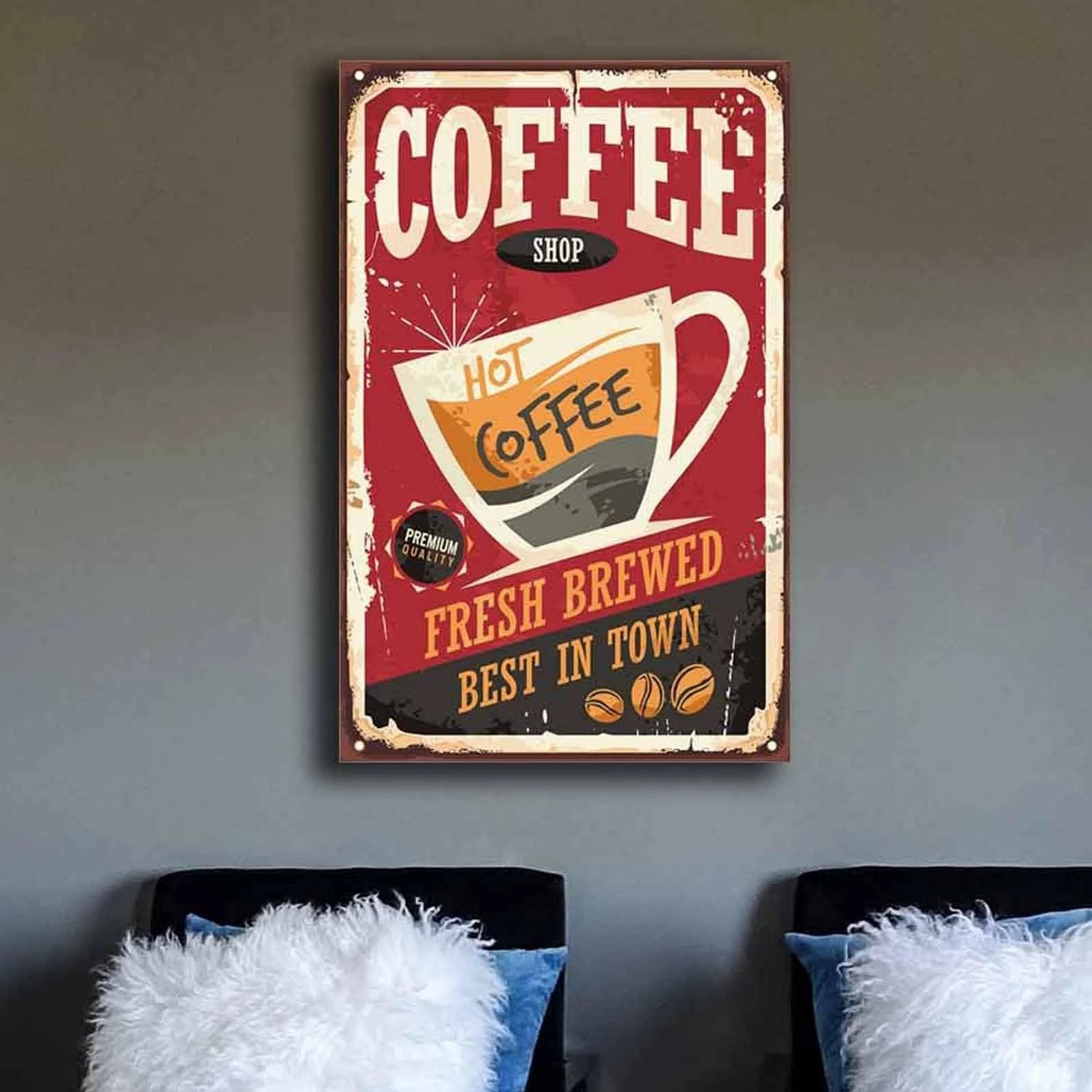 Pikturë dekorative në kanavacë, shumëngjyrëshe, 45x70cm, 45702021C-036