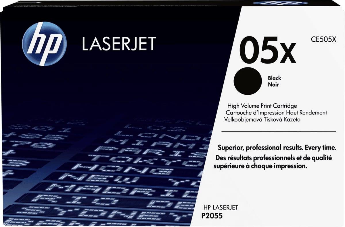 Toner HP 05X CE505X rendiment i lartë 6500 faqe, e zezë