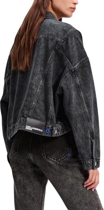 Jakne femra Karl Lagerfeld Jeans e zezë