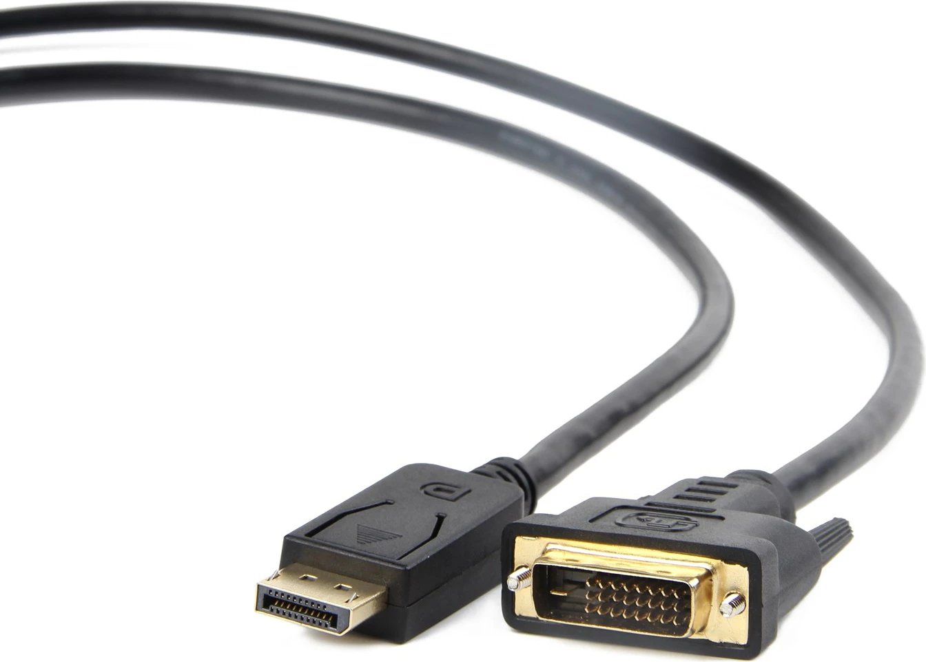 Kabllo Gembird CC-DPM-DVIM-6, 1.8m, DisplayPort DVI, e zezë