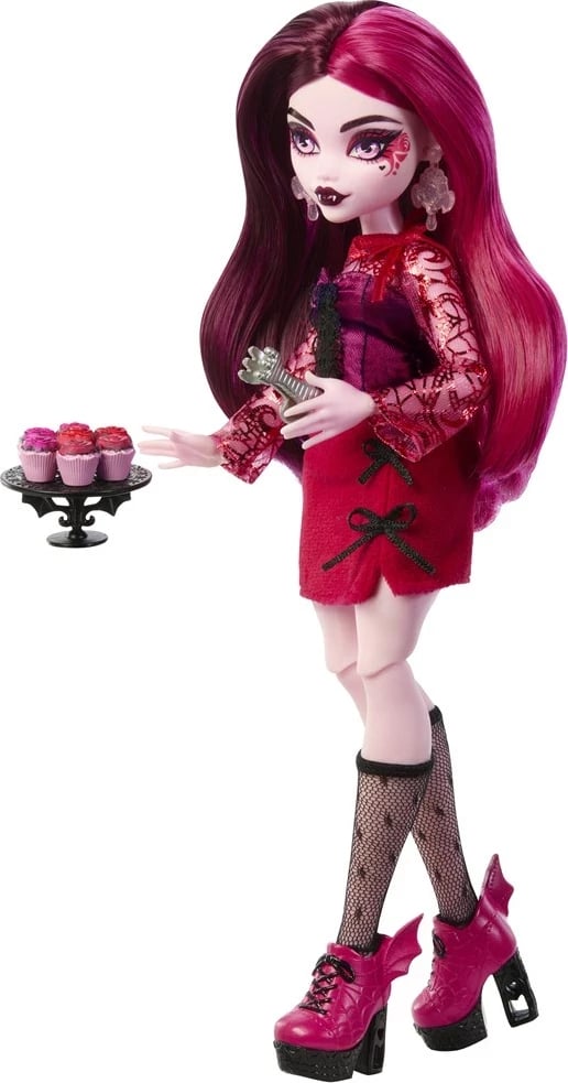 Lodër Monster High Skulltimate Secrets Draculaura, MATTEL, Multikolor