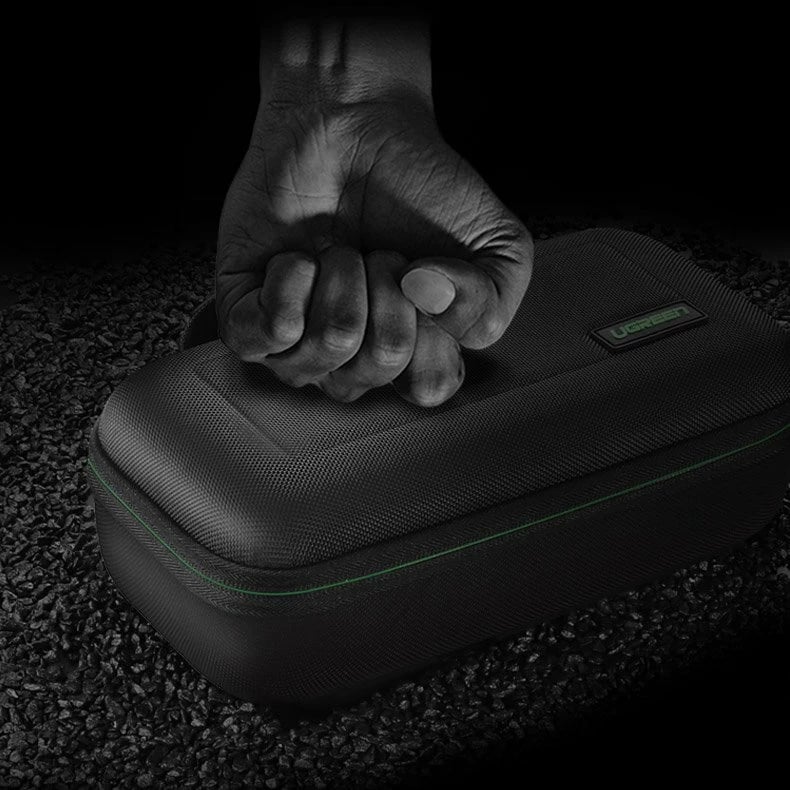 Kasë Ugreen për Nintendo Switch dhe aksesorë, S, 26.5 x 10 x 13.5 cm, e zezë