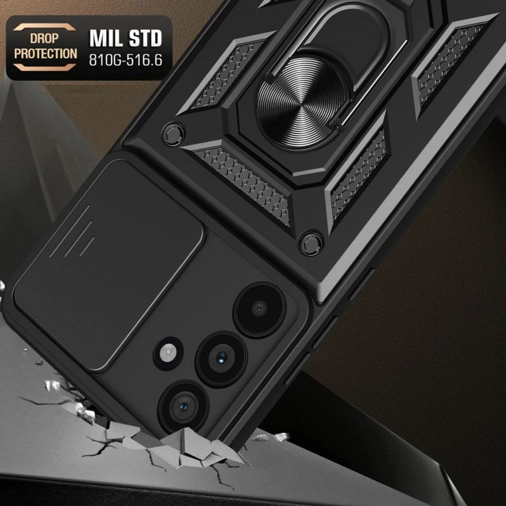Mbështjellës Tech-Protect CamShield Pro për Samsung Galaxy A56 5G, i zi