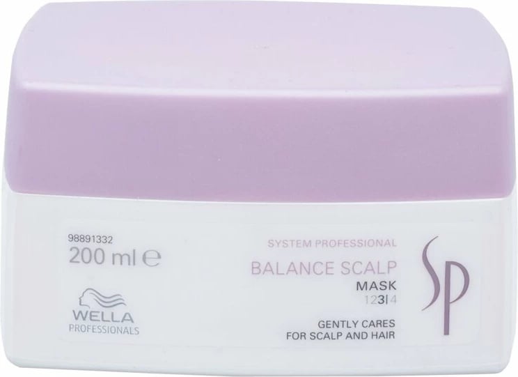 Maskë për flokë Wella Professionals SP Balance Scalp për femra, 200ml