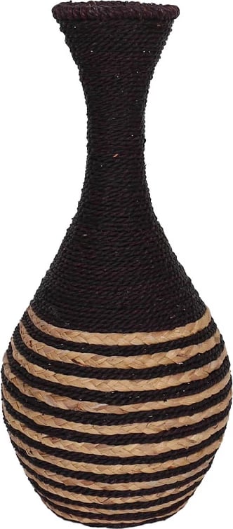 Vazo dekorative Nubia, metal, litar natyral, 24x24x54cm