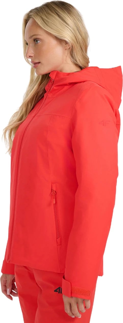 Jakne skijimi për femra 4F, e kuqe