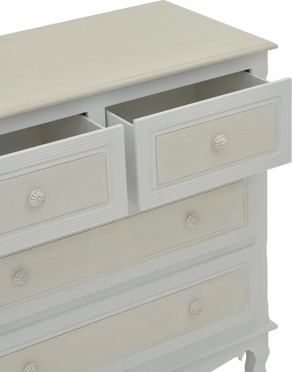 Komodinë me sirtarë Joliene, ngjyrë natyrale-antike, MDF, 80x40x80cm