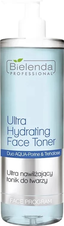Tonik për fytyrë Bielenda Professional Ultra Hydrating për femra, 500ml