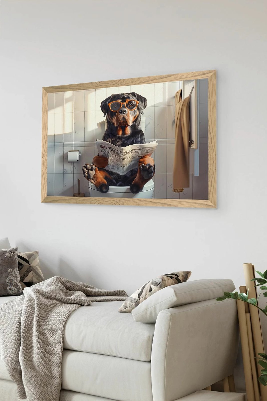 Pikturë dekorative, shumëngjyrëshe, Wallity, Arthynmodelyty3348-46, 33x48cm