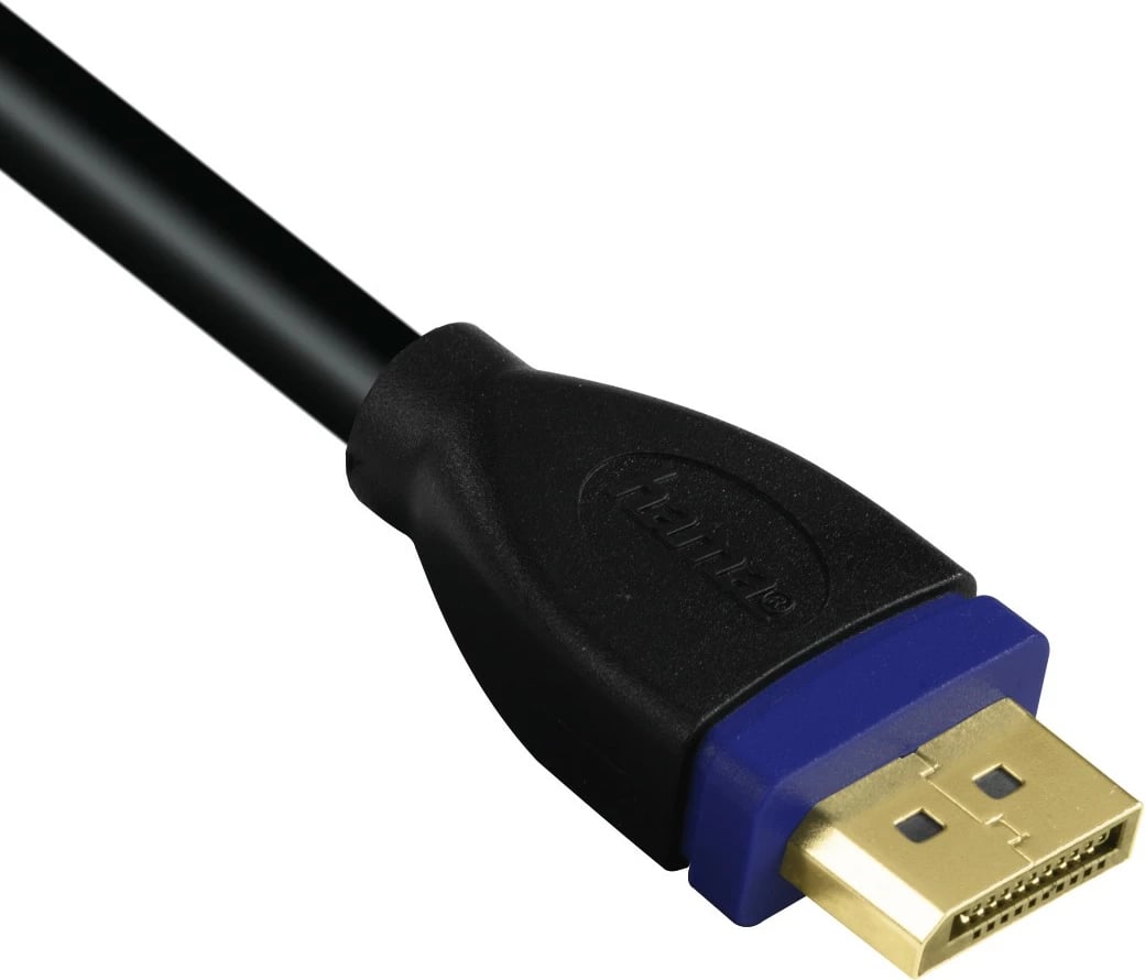 Hama DisplayPort Kabllo, veshur me ar, mbrojtje të dyfisht, 1.80 m, 78442