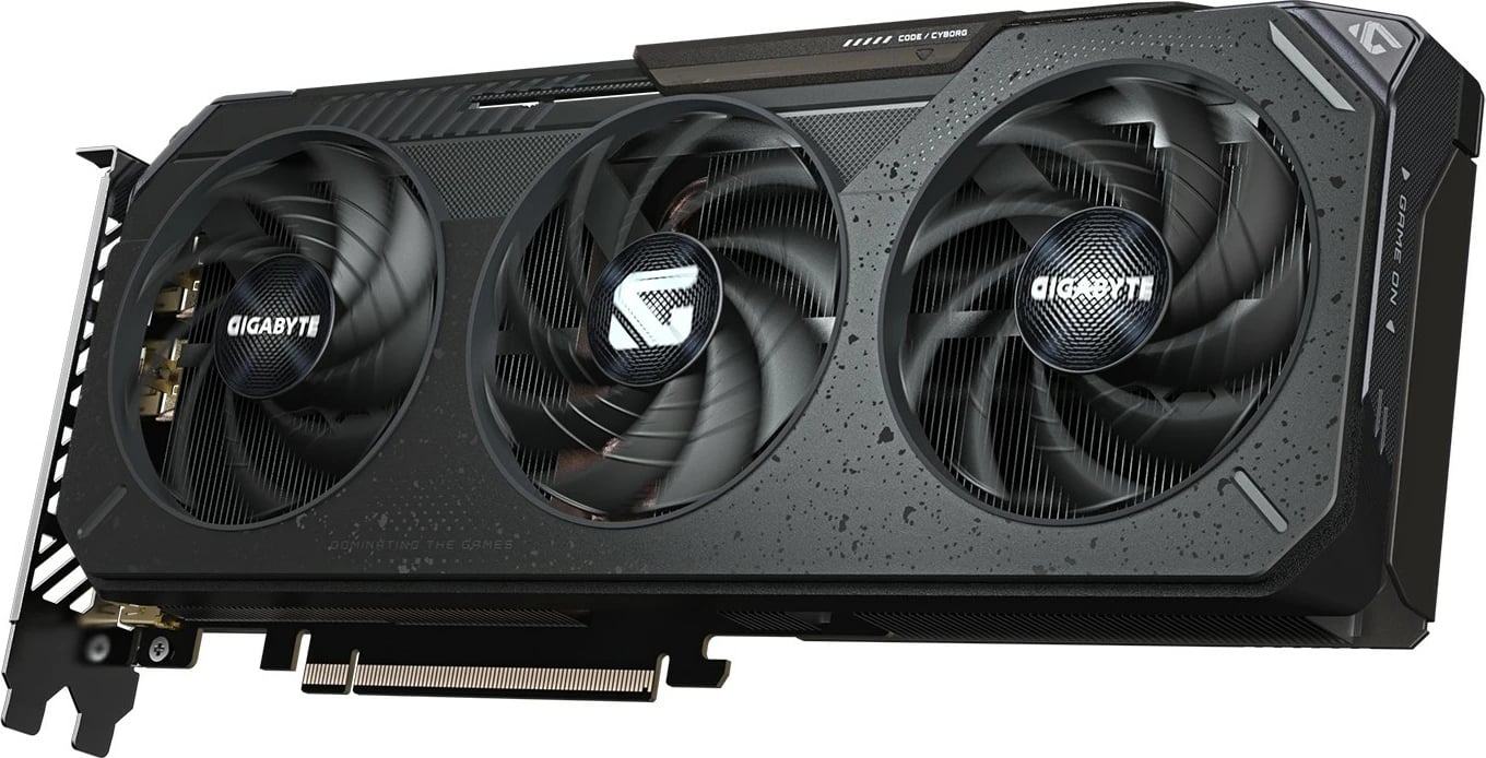 Kartelë grafike Gigabyte RX 9060 XT Gaming OC 16GB GDDR6, 3 fan, e zezë