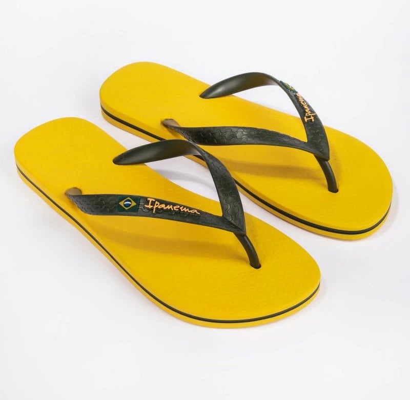 Flip-Flops Ipanema për meshkuj, të verdha