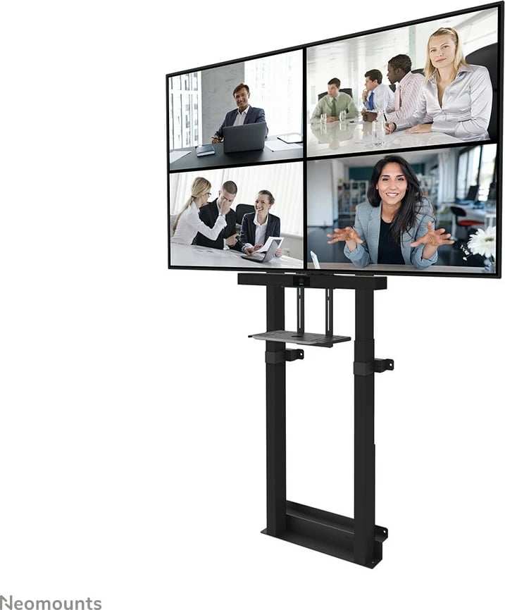 Kit montimi universal Neomounts AV1-875BL1, për videobar e multimedia, çelik, 9 kg, i zi