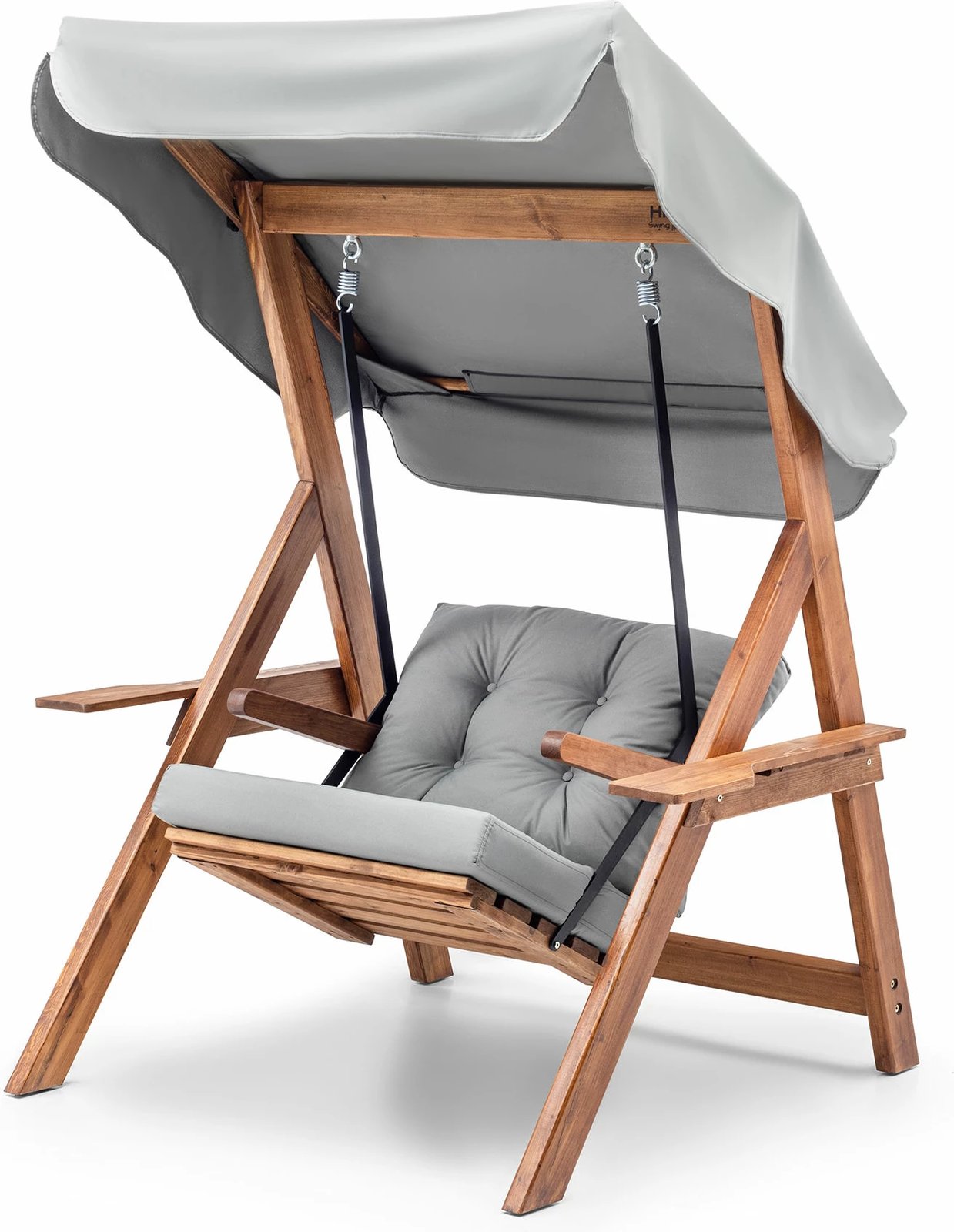 Karrige lëkundëse për kopsht, ngjyrë gri, Galata Swing S1 Karrige lëkundëse për kopsht, ngjyrë gri, Galata Swing S1