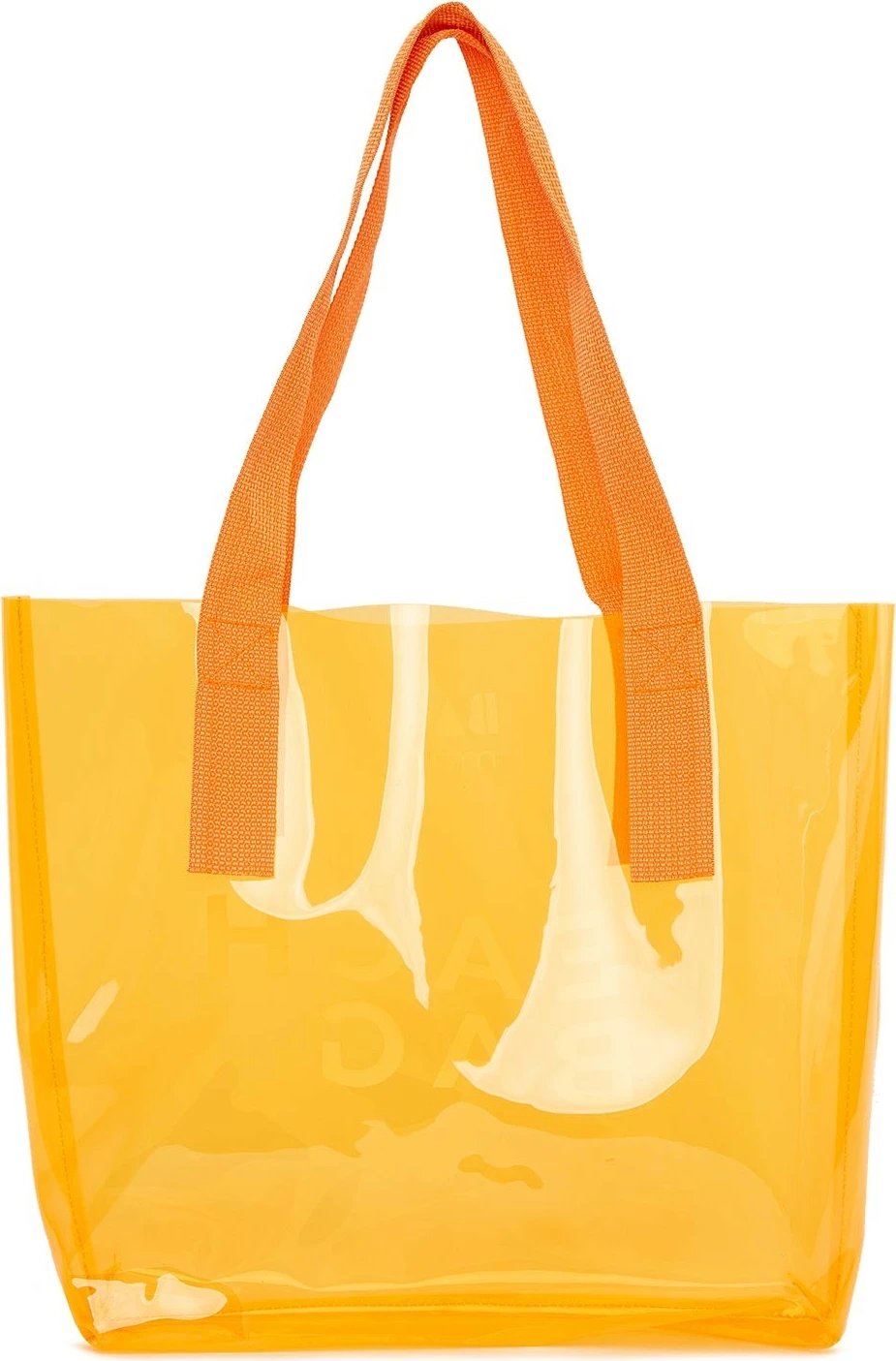 Çantë plazhi e madhe, portokalli, Zoozie Bags, 7257 - 82940