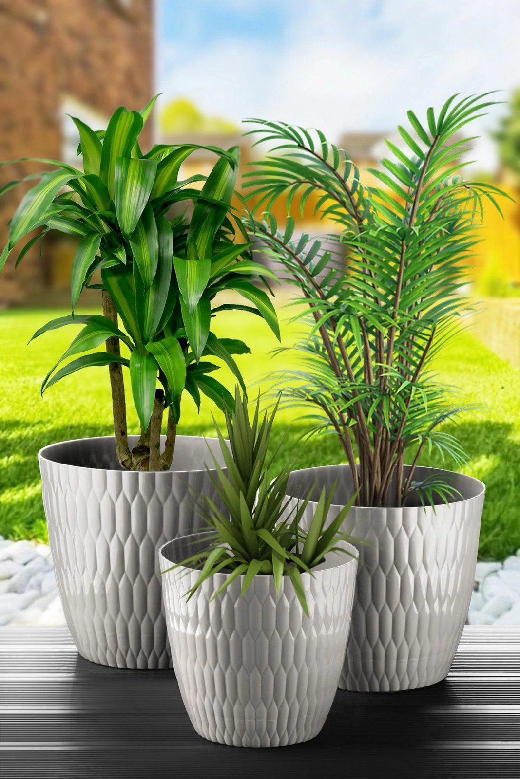 Set vazo Evila Originals, gri, DSNSKS-3-4