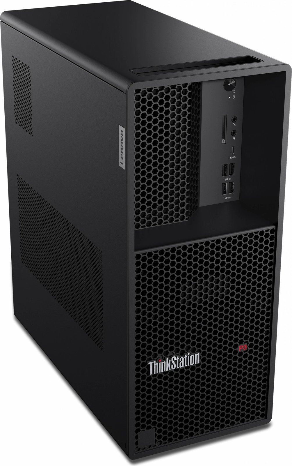 Kasë Lenovo ThinkStation P3 Tower, i7-14700K, 32GB RAM, 512GB SSD, integrated GPU, 750W, Win 11 Pro, e zezë