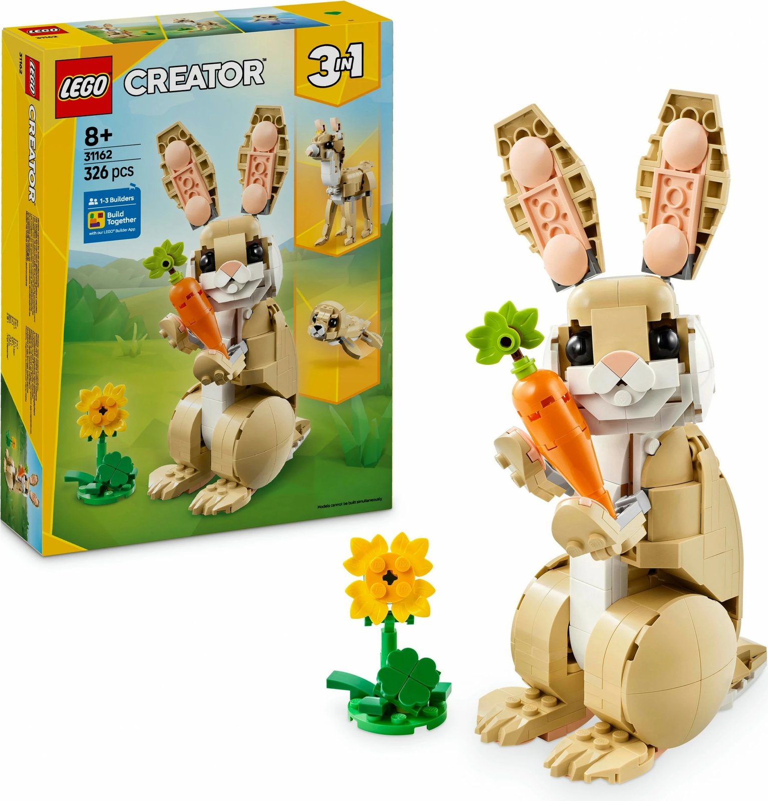 Set ndërtimi LEGO Creator Häschen 31162, shumëngjyrësh Set ndërtimi LEGO Creator Häschen 31162, shumëngjyrësh