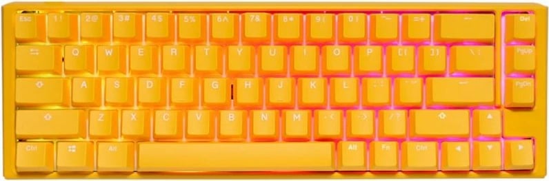tastierë mekanike gaming Ducky One 3 Yellow SF, e verdhë