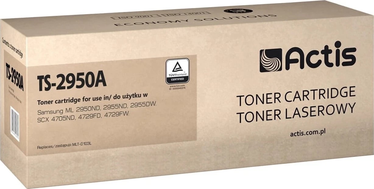 Toner ACTIS TS-2950A për Samsung, zi