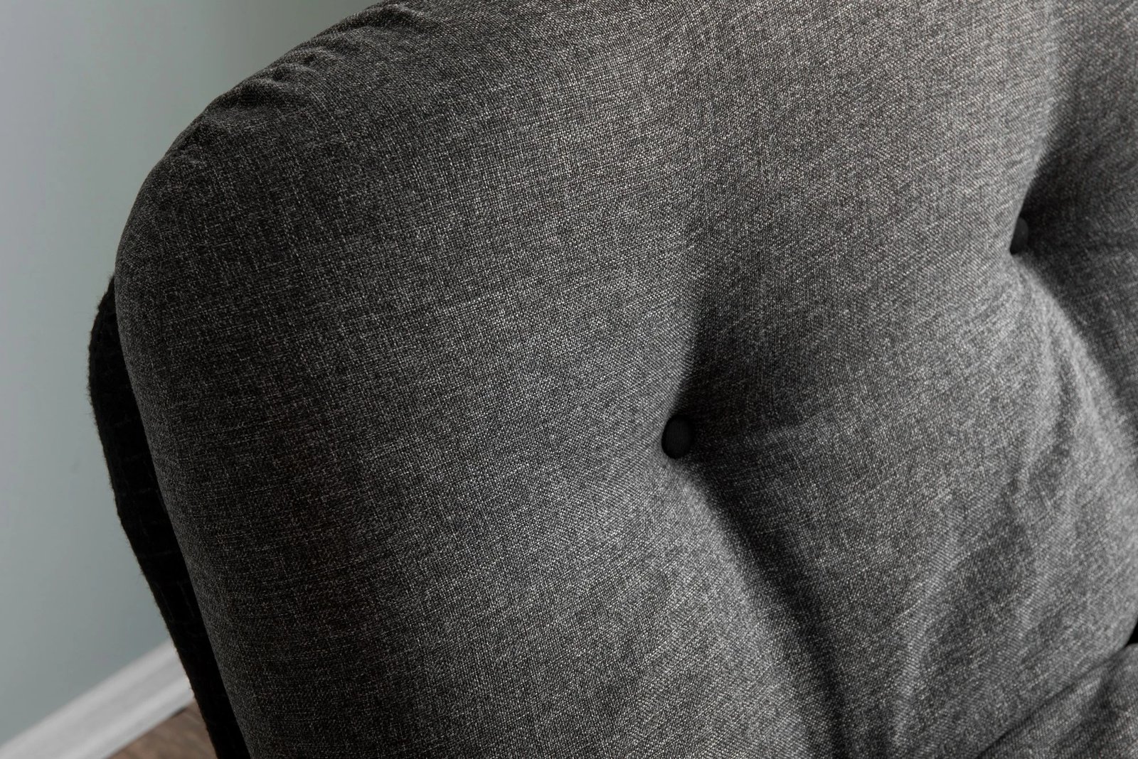 Krevat-karrige një vendi, Atelier del Sofa, Misa Small Solo, ngjyrë gri e errët