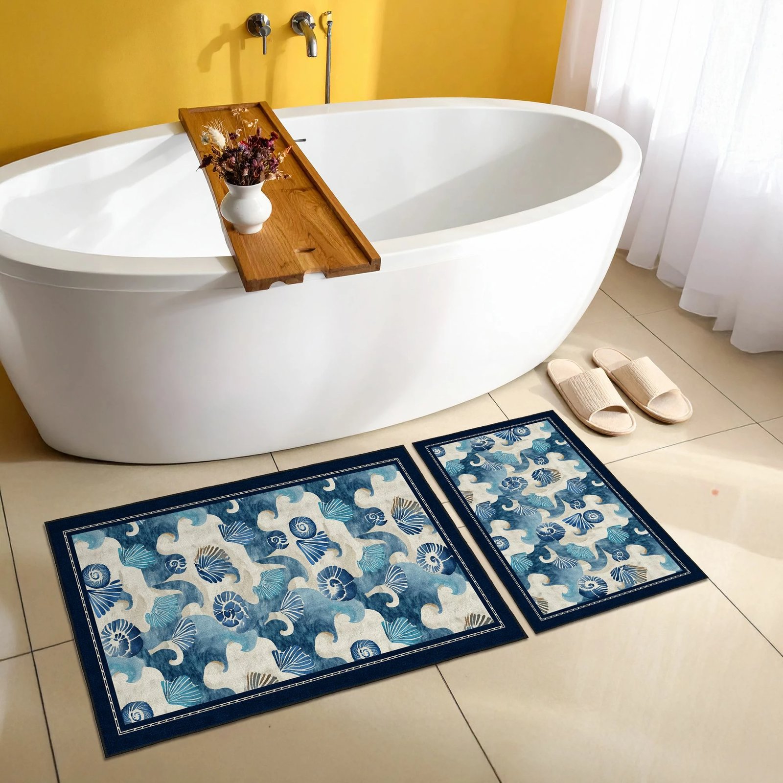 Set tapetash për banjo (2 copë), Mijolnir, Asr17, ngjyrë kaltër